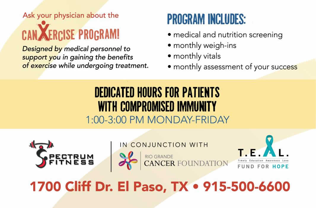 Canxercise Program in El Paso, TX