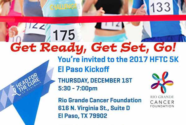 Head for the Cure Run Kick-off event this Thursday 12/1