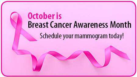 Women can get discounted mammograms during Breast Cancer Awareness Month