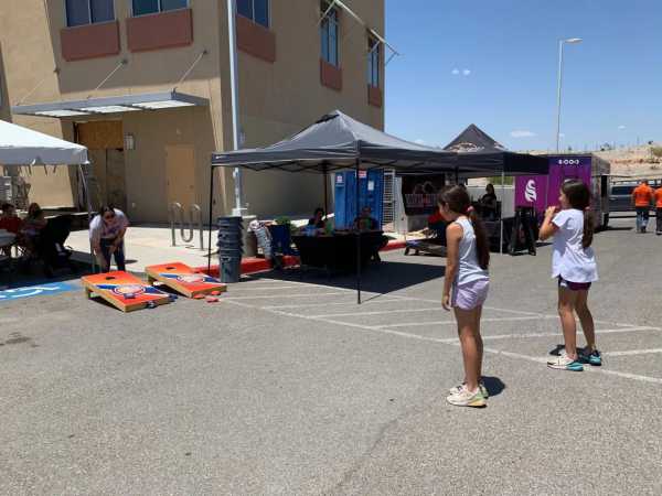 El Paso men got to enjoy themselves at a men's health and wellness fair