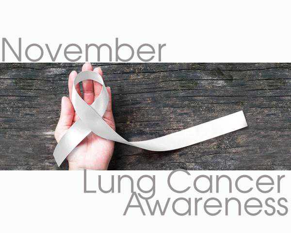 November is Lung cancer awareness month
