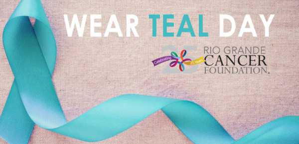 Wear Teal in honor of Ovarian Cancer